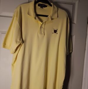 Polo Golf Ralph Lauren Yellow Mens Sz L